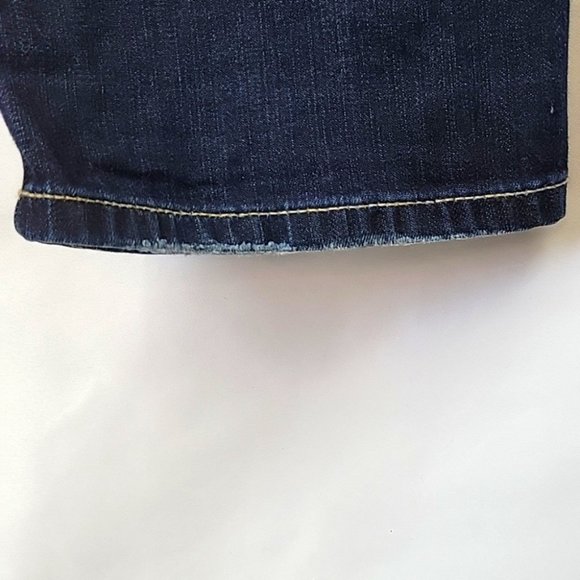 Citizens of Humanity Mid Rise Slim Straight Jeans Dk Wash Size 27 - Picture 8 of 12